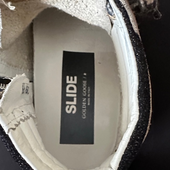 Golden Goose Slide size 37 Glitter High-Top Sneakers with Star Detail - Picture 6 of 8
